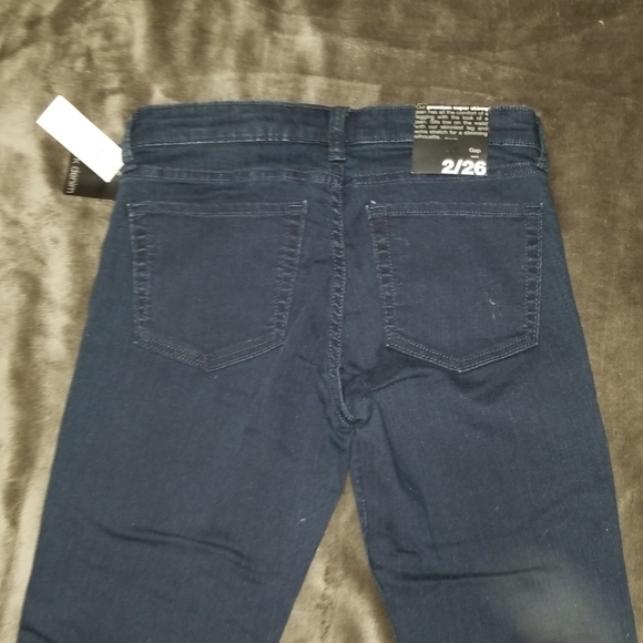 GAP PREMIUM SUPER SKINNY DARK WASH STRETCH JEANS - Picture 6 of 7